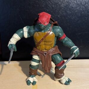 Teenage Mutant Ninja Turtles Action Figure - Green and Red